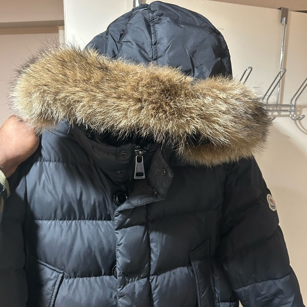 Moncler Dark Gray Puffer Jacket